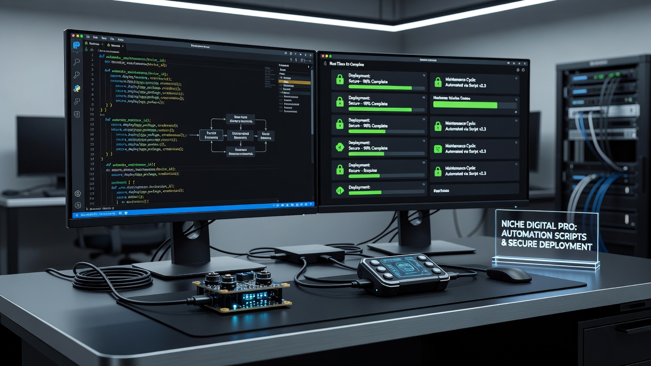 Secure app deployment pipelines integrated with automated gadget maintenance checks for targeted digital promotion activities