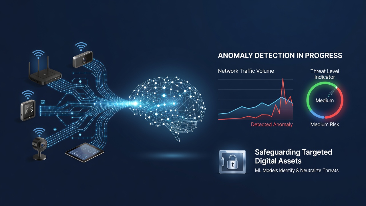 Visualization of anomaly detection algorithms protecting digital ad campaigns from network threats